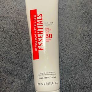 Rodan + Fields Body Sunscreen.